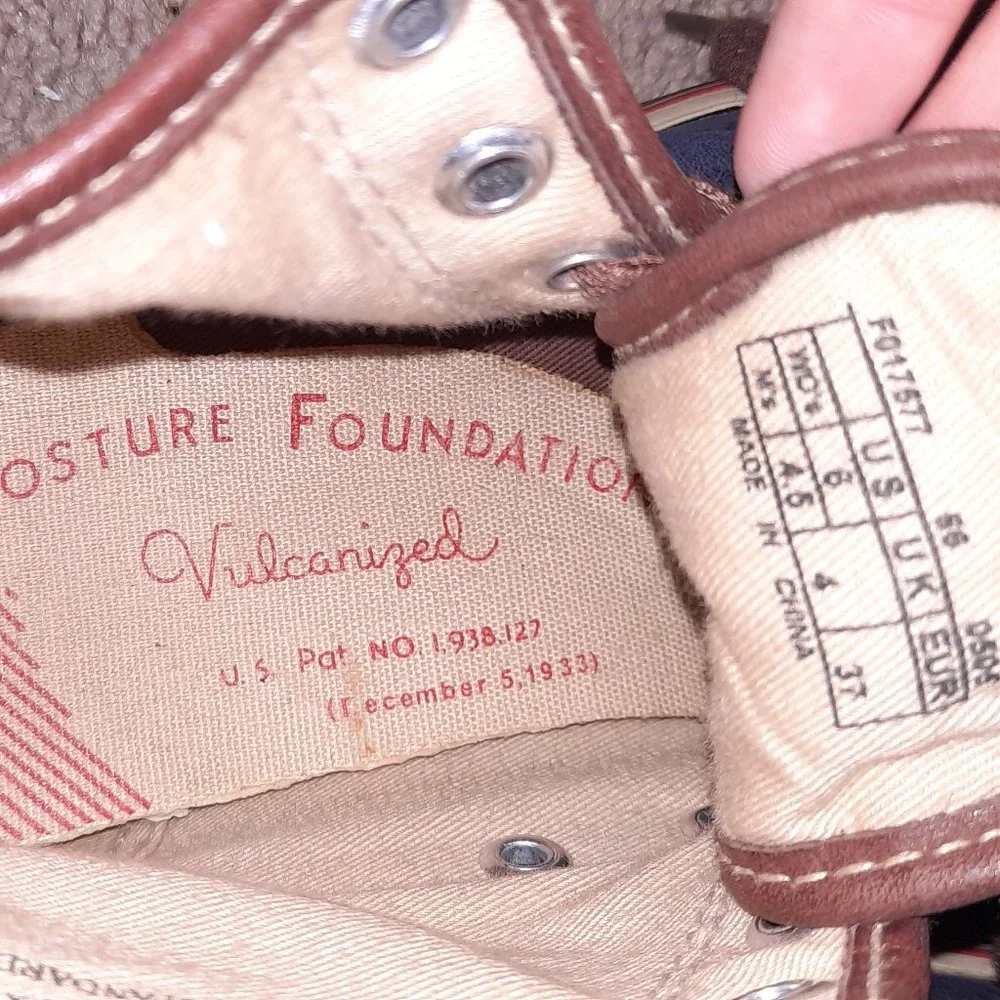RARE brown and blue leather PF Flyers!! - Picture 6 of 7